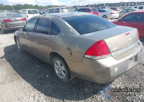 2007 Chevrolet Impala Ls z USA, uszkodzony, nr VIN 2G1WB58K779281309